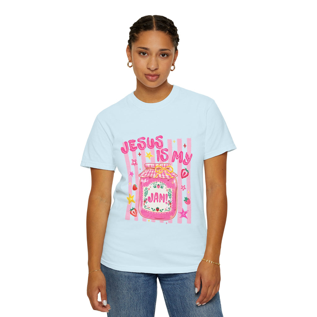 Jesus Is My Jam T-Shirt — Cute Christian Faith Graphic Tee