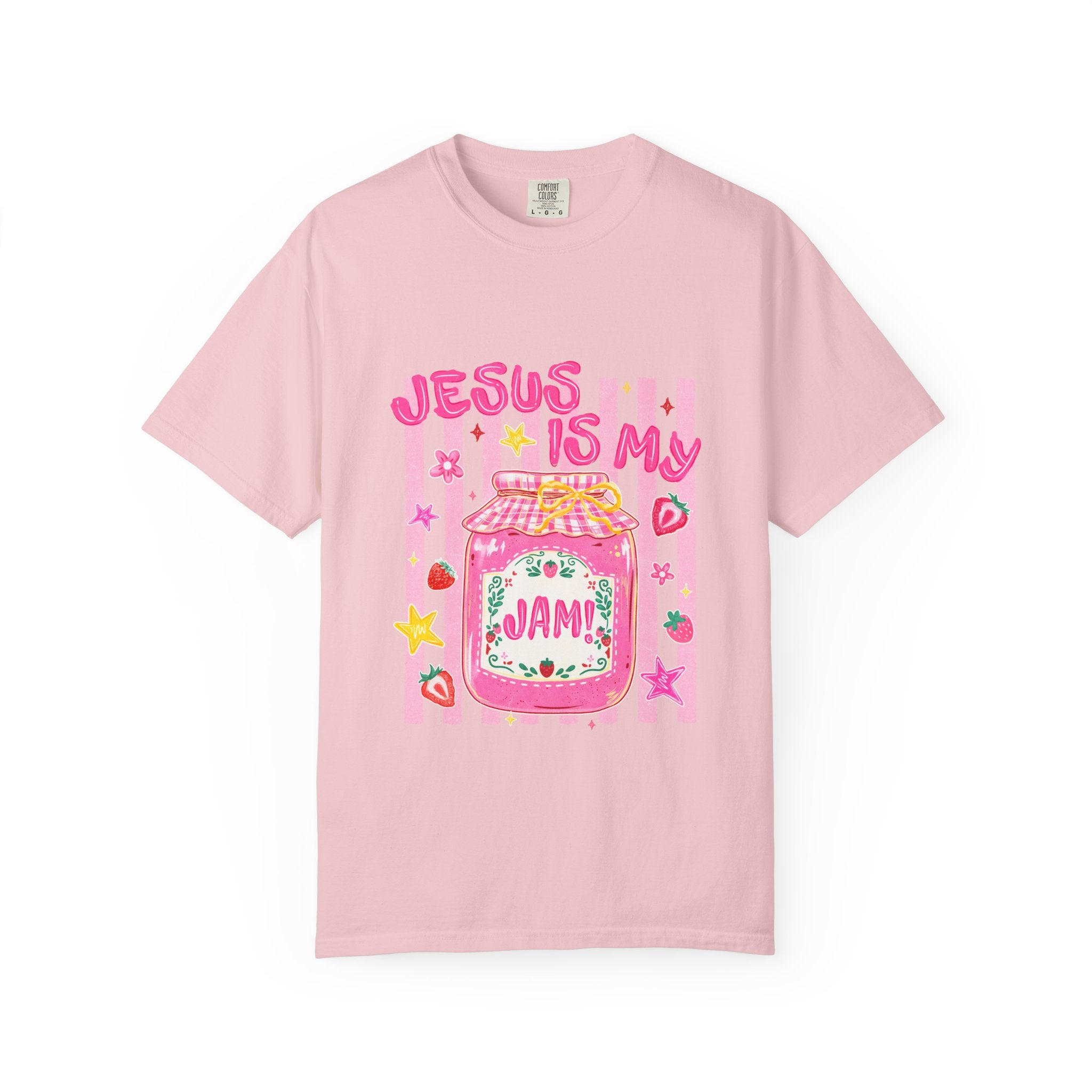 Jesus Is My Jam T-Shirt — Cute Christian Faith Graphic Tee