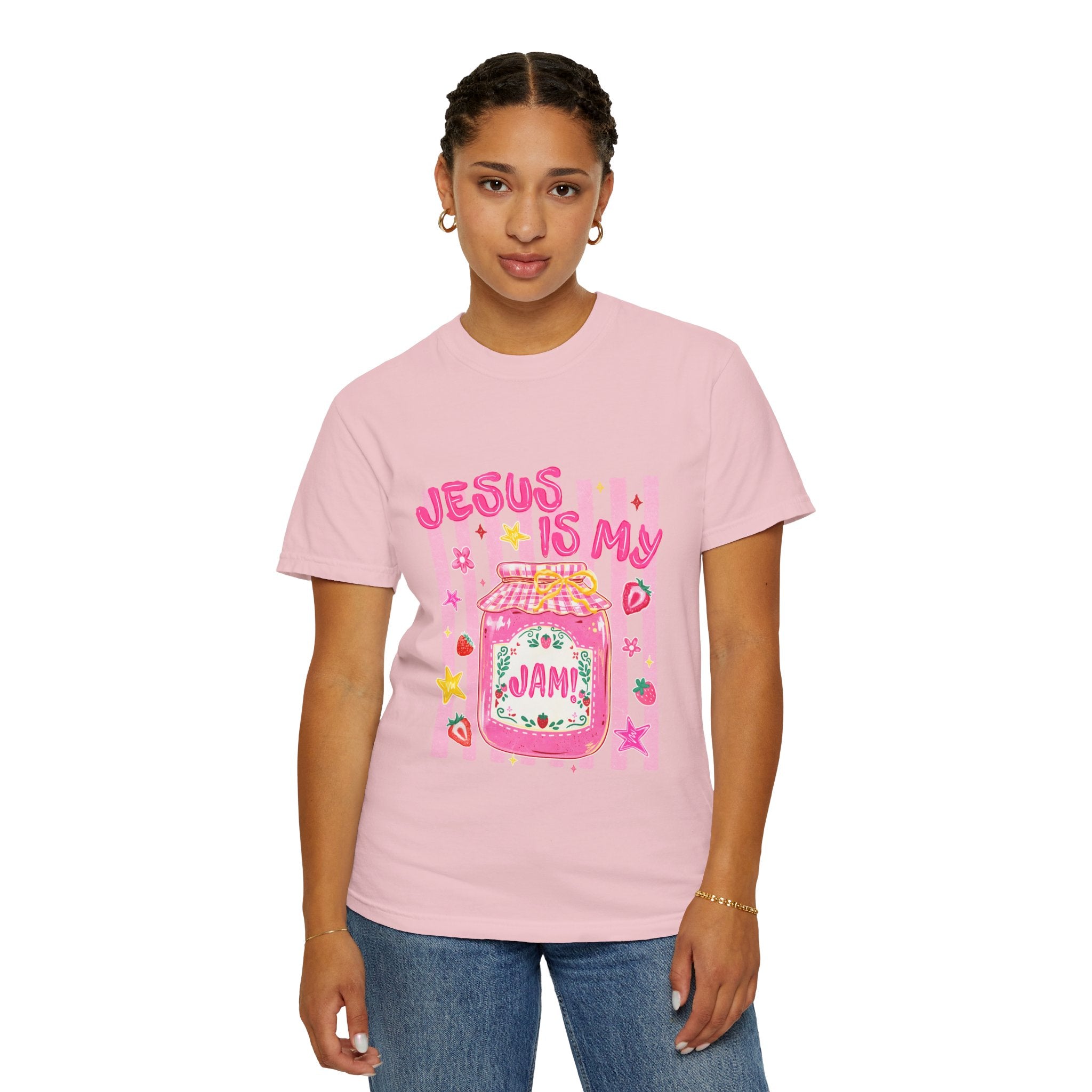 Jesus Is My Jam T-Shirt — Cute Christian Faith Graphic Tee