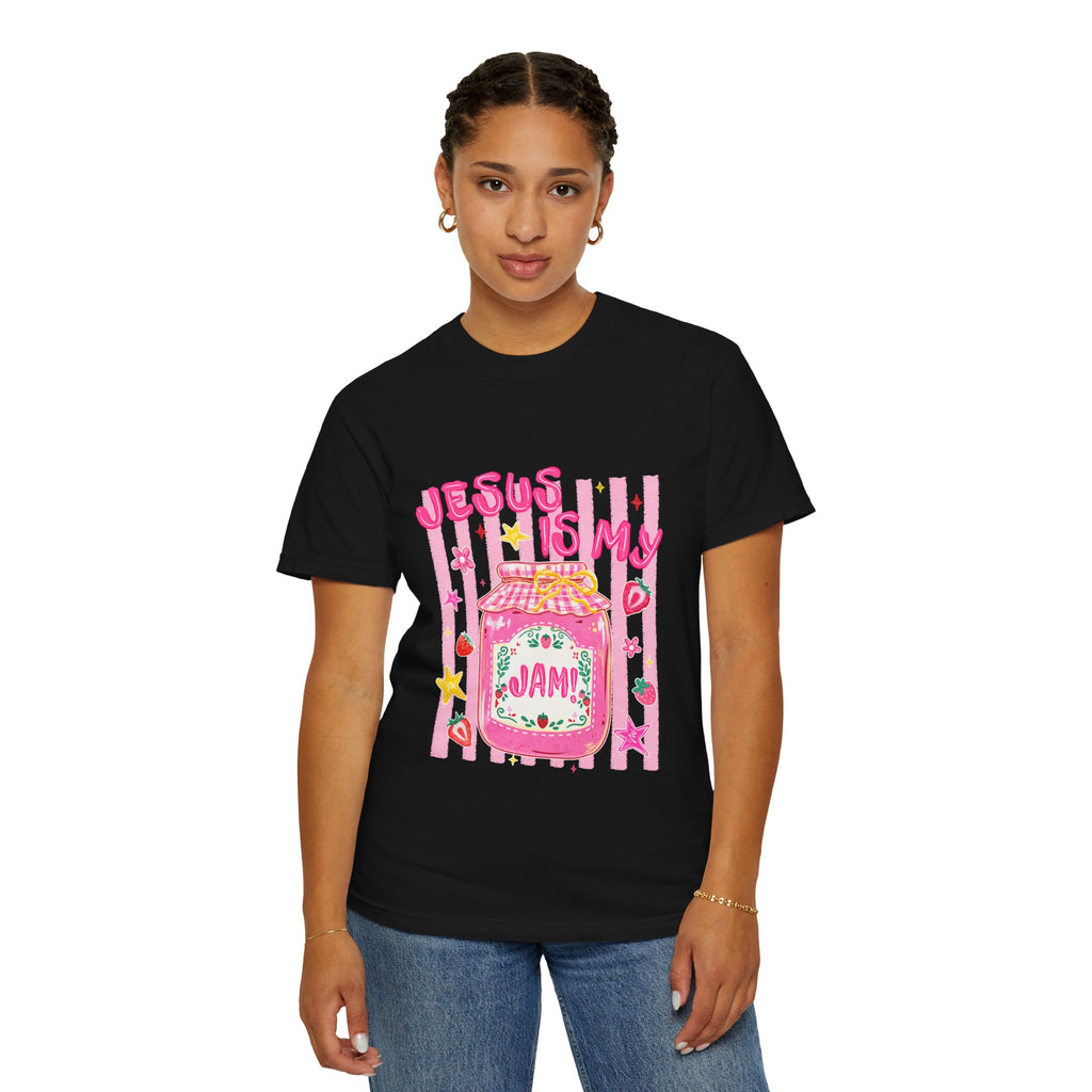 Jesus Is My Jam T-Shirt — Cute Christian Faith Graphic Tee