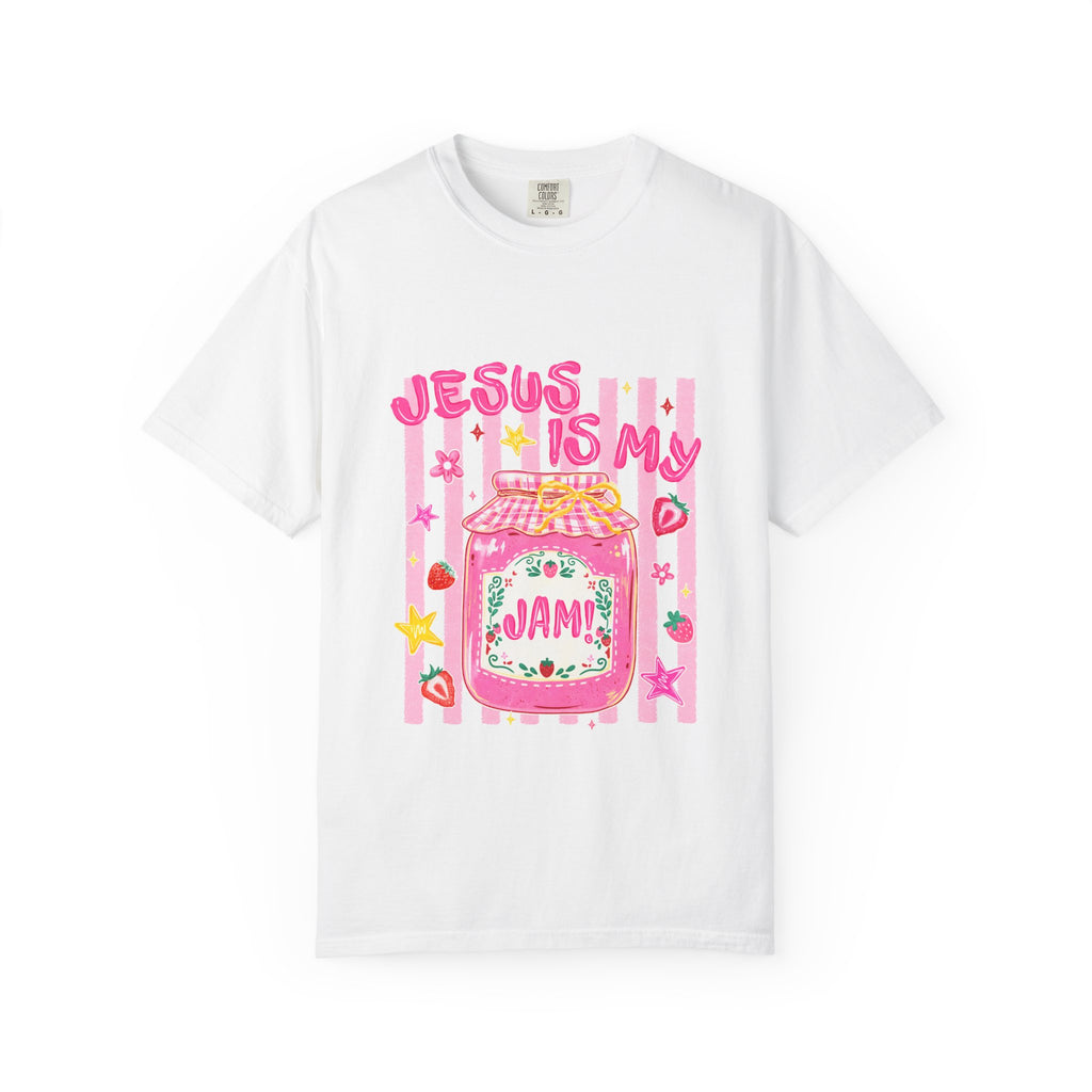 Jesus Is My Jam T-Shirt — Cute Christian Faith Graphic Tee