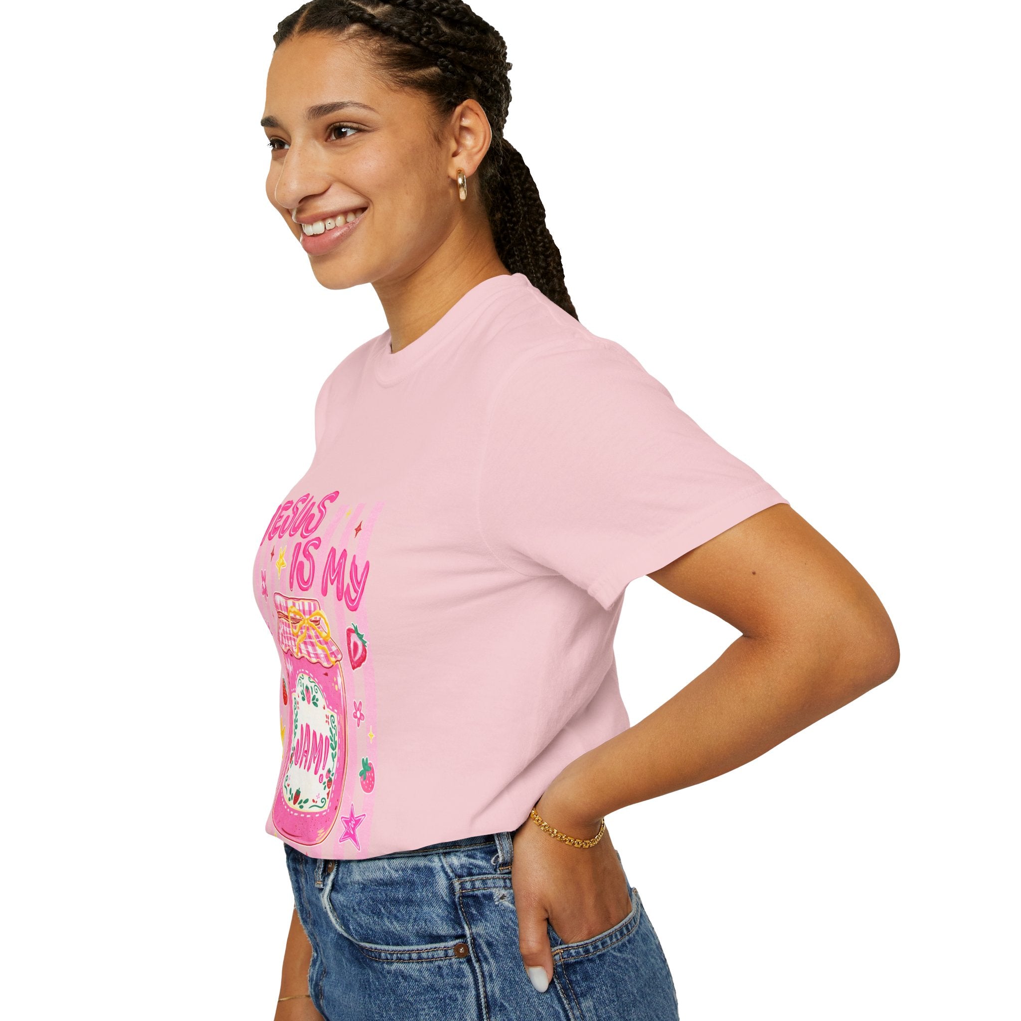 Jesus Is My Jam T-Shirt — Cute Christian Faith Graphic Tee