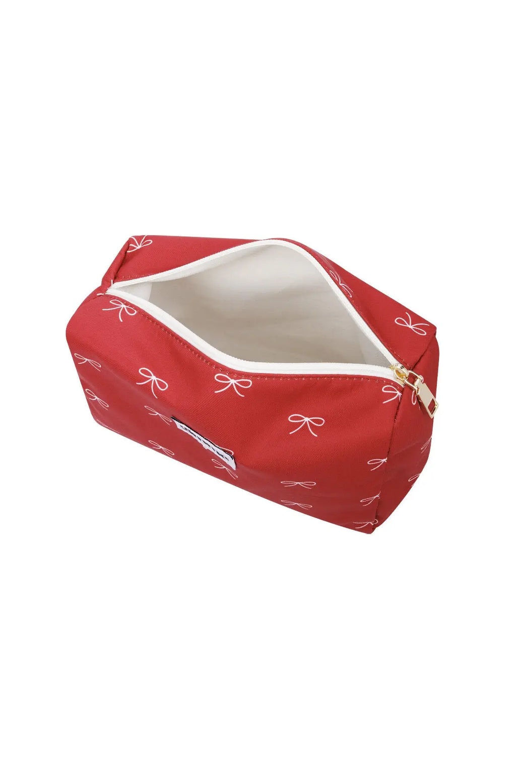 Toiletry bag bows