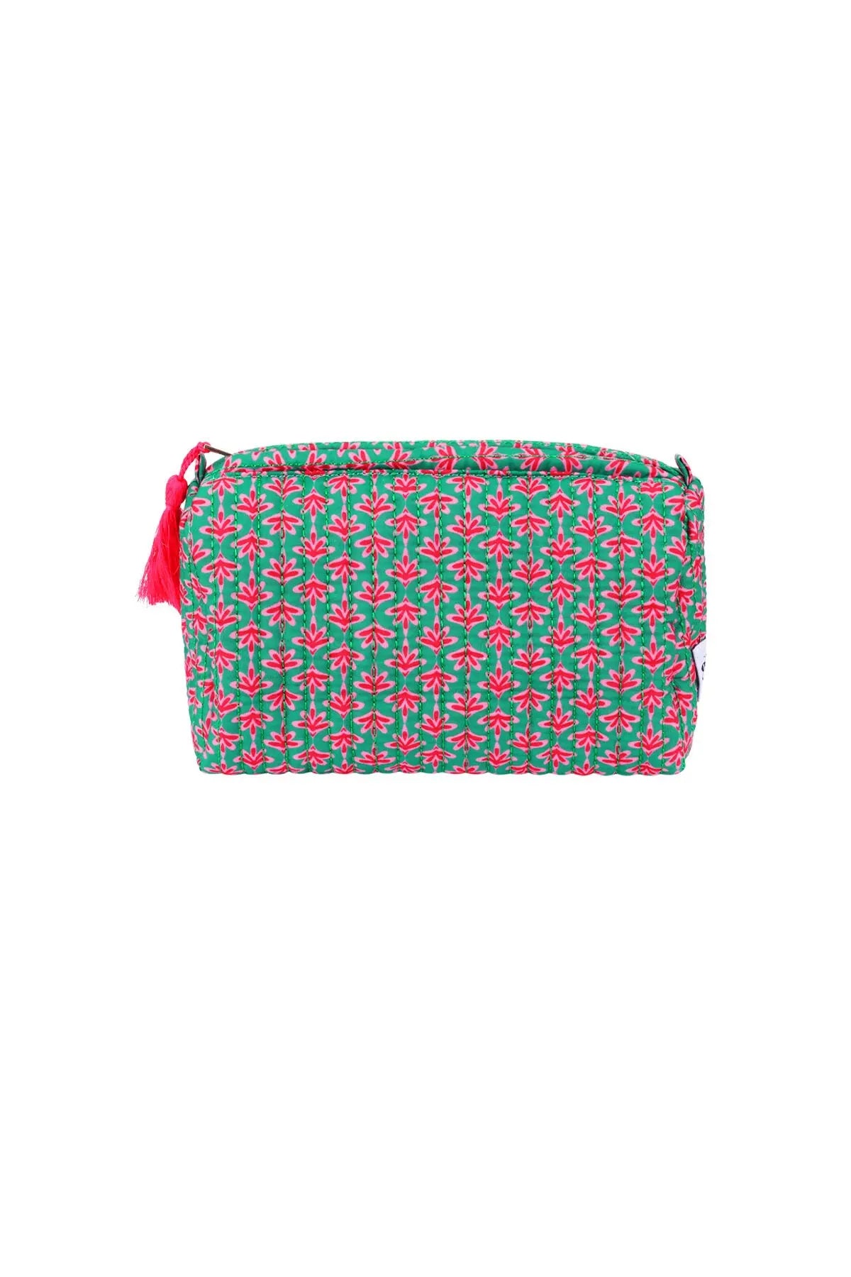 Floral makeup bag medium