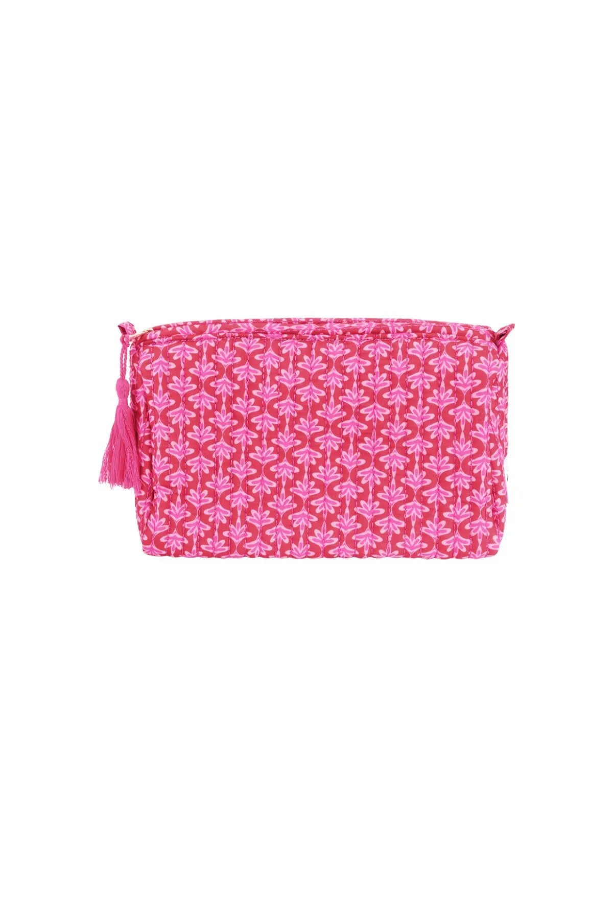 Floral makeup bag medium