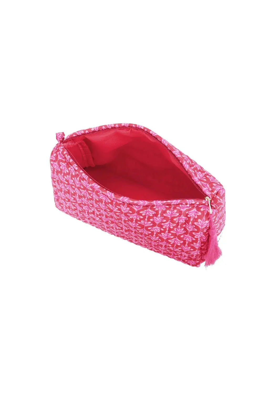 Floral makeup bag medium
