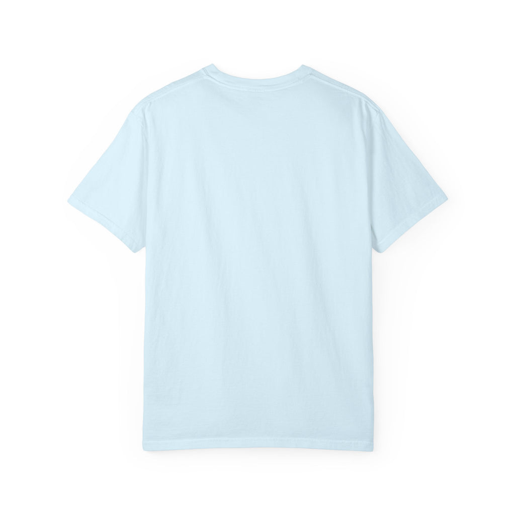 Cherry Illustration T-Shirt — "Be strong and take heart; all you who hope in the Lord" Christian Scripture Tee