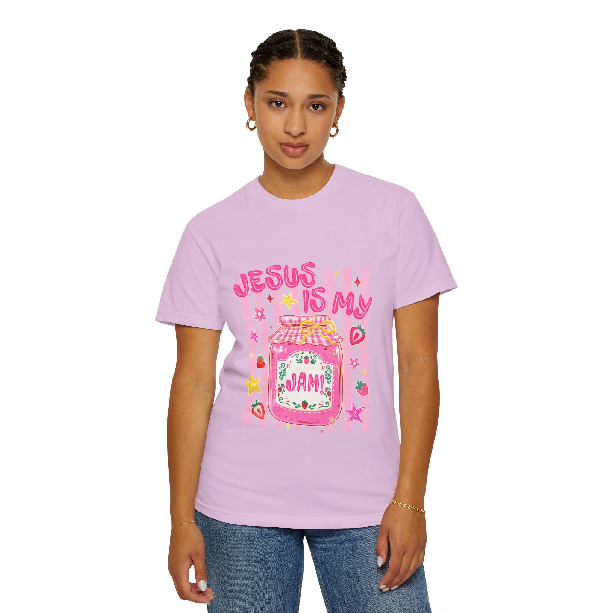 Jesus Is My Jam T-Shirt — Cute Christian Faith Graphic Tee