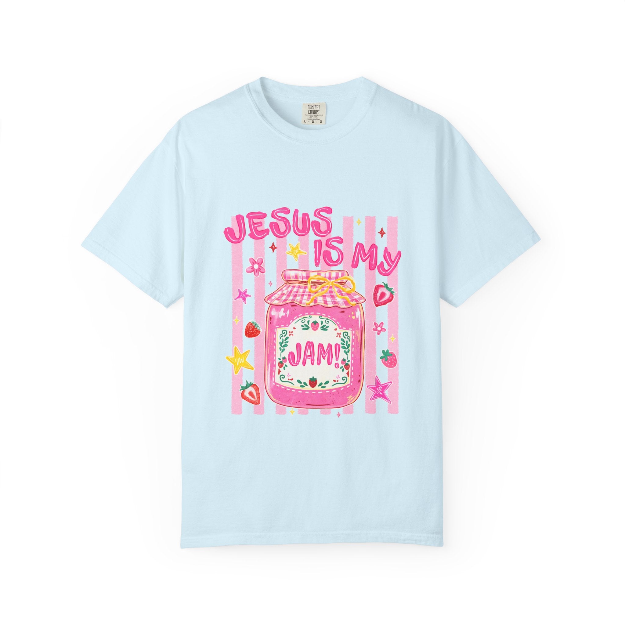 Jesus Is My Jam T-Shirt — Cute Christian Faith Graphic Tee