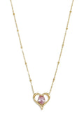 "Amélie" Solitaire Heart Necklace Ailani Jewels