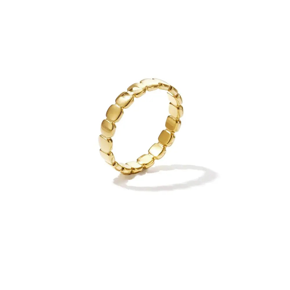 "Galet" Pebble Eternity Ring Ailani Jewels