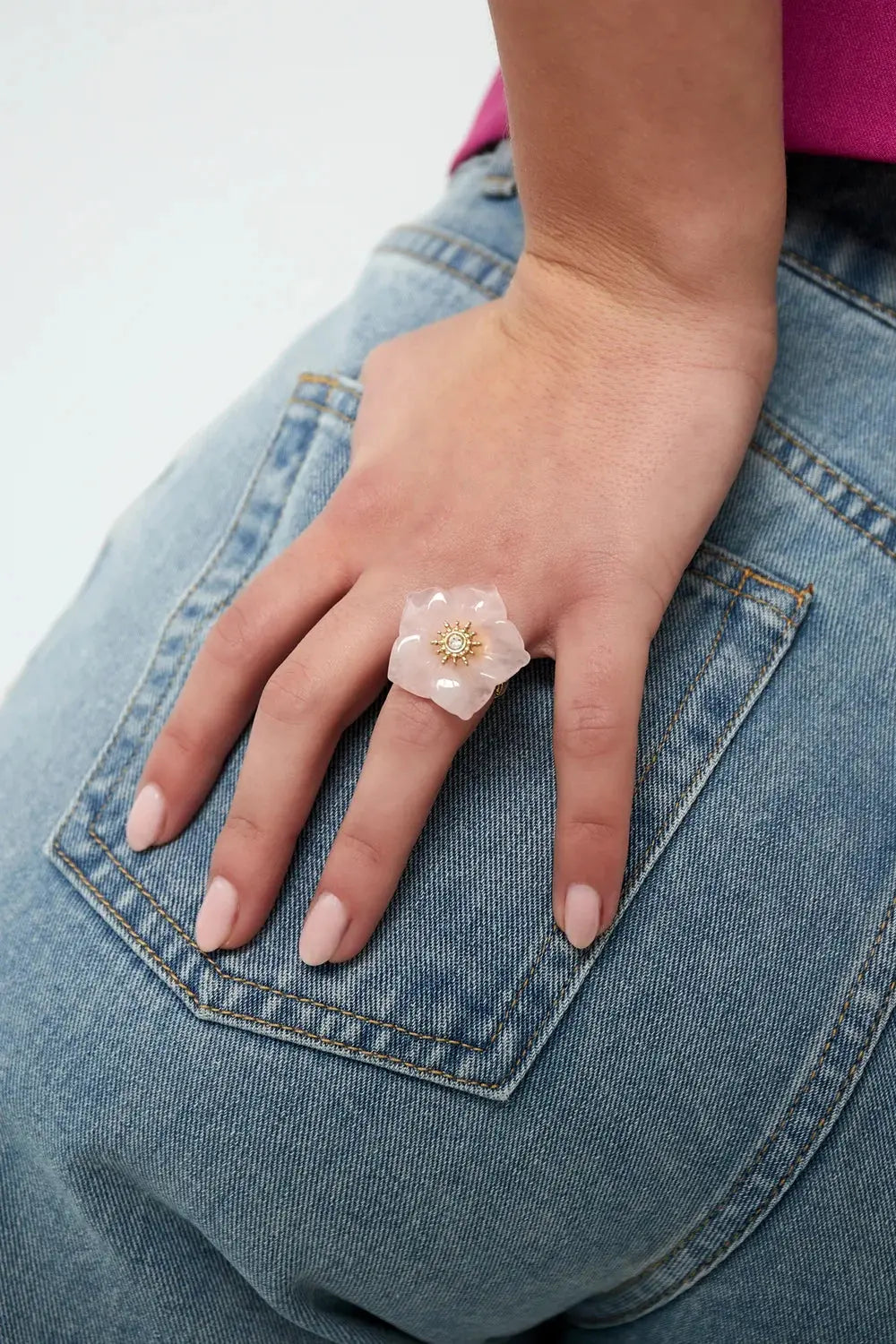 "Chloé" Pastel Flower Ring Ailani Jewels