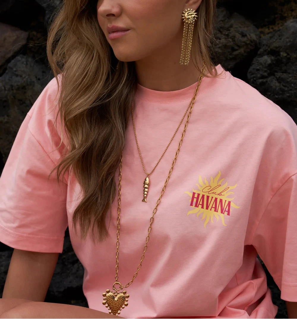 "The Solstice" Gold Chain Fringe Earrings
