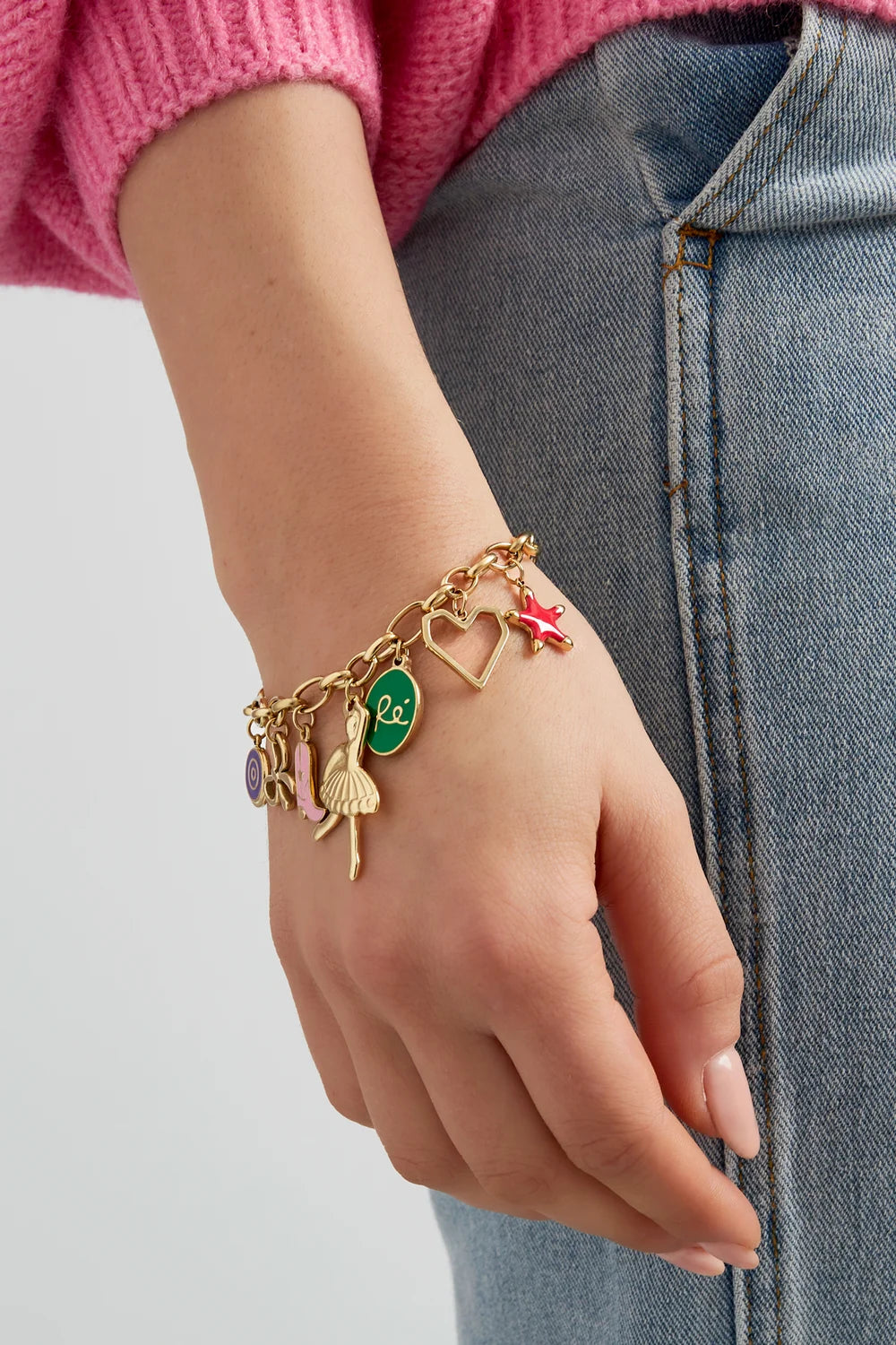 "Ballerina Dream" Multi-Charm Bracelet