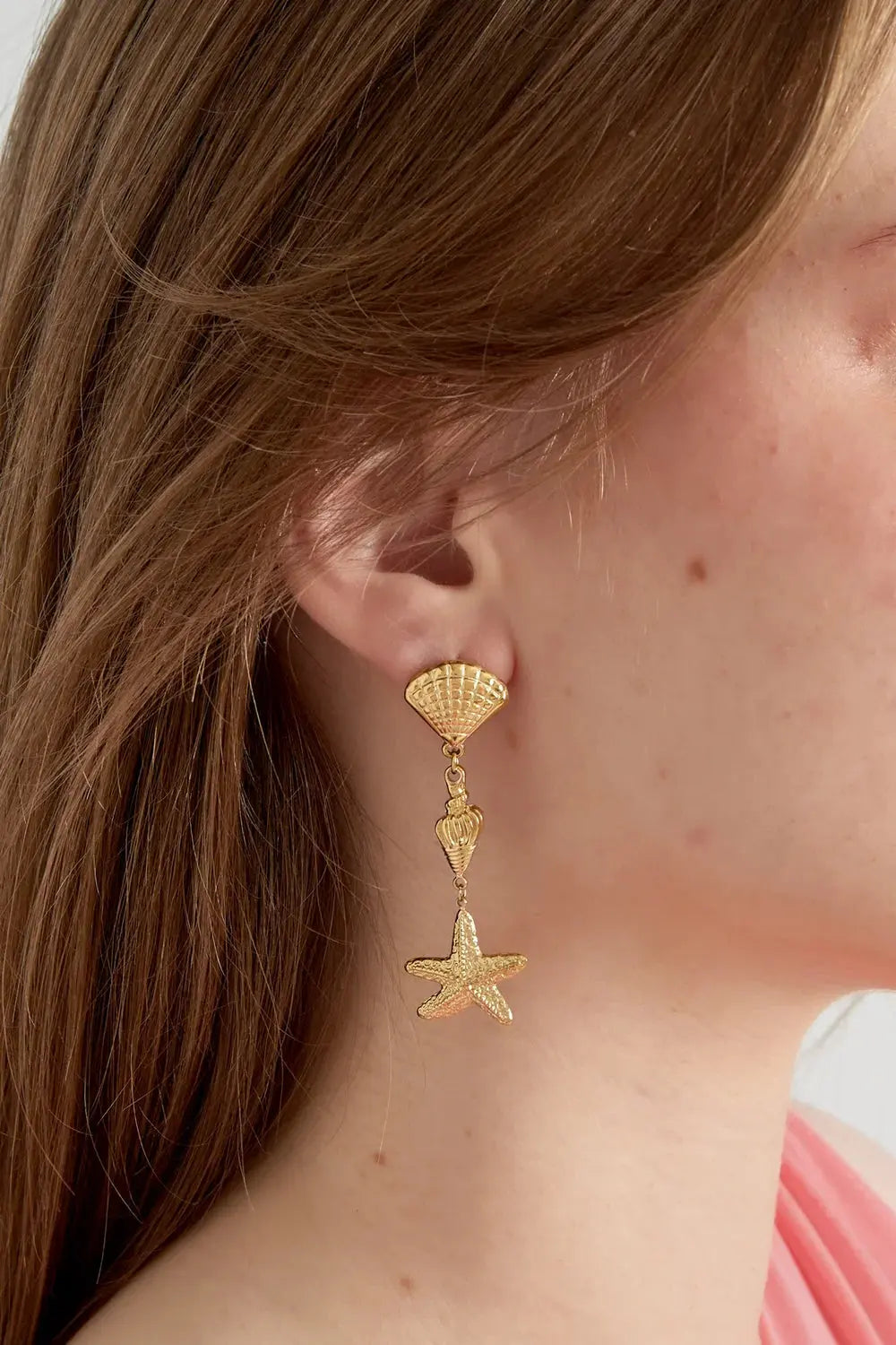 "Positano" Cascading Ocean Charm Drop Earrings Ailani Jewels