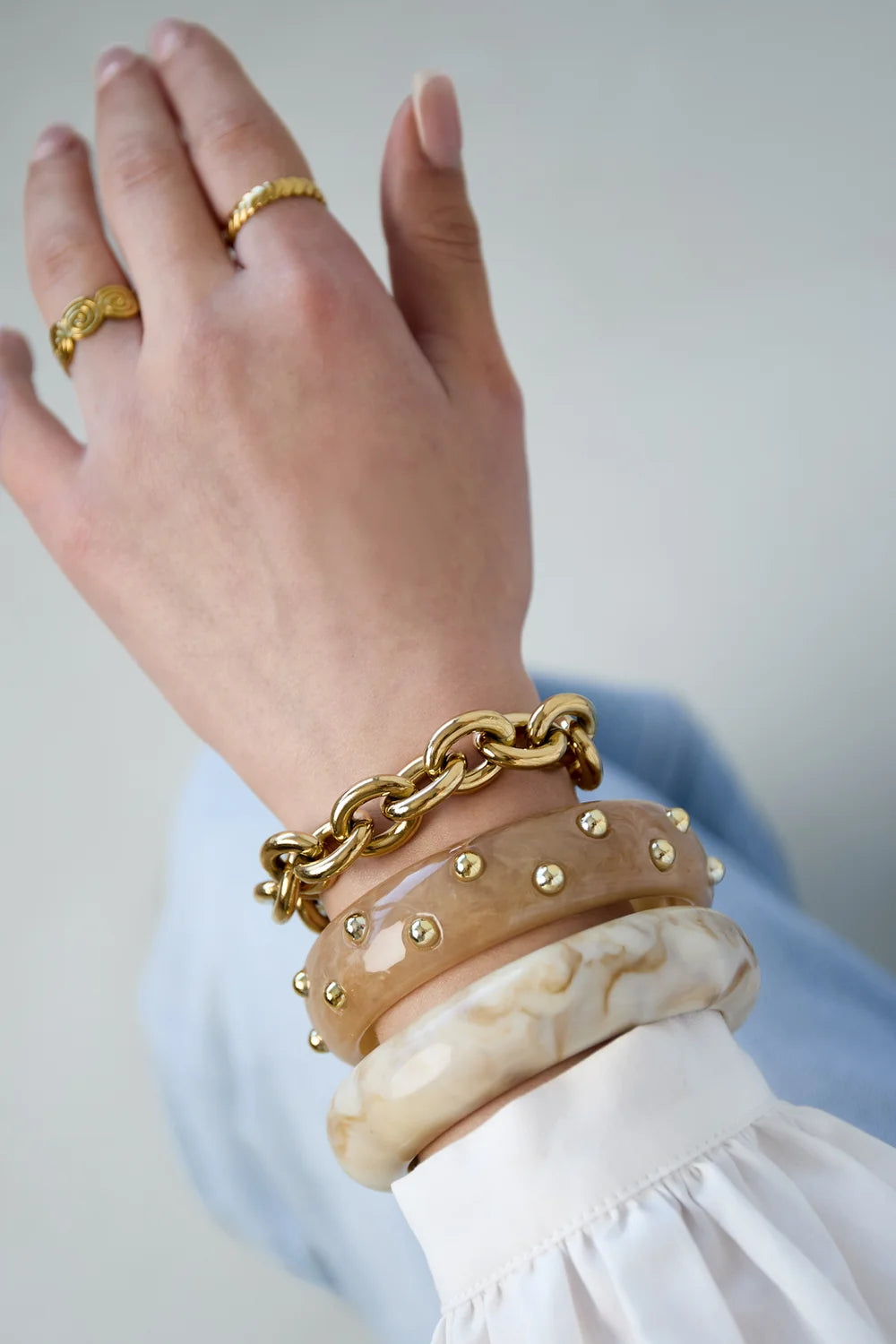"Verona" Bold Chunky Link Statement Bracelet